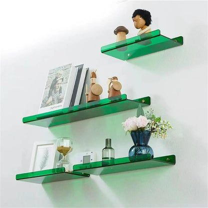 Acrylic Floating Bookshelves - VibeSync.Store