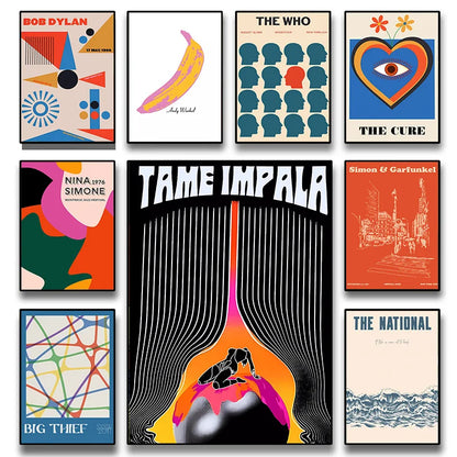 Vintage Band Posters