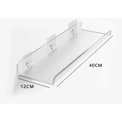 Acrylic Floating Bookshelves - VibeSync.Store