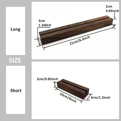Walnut Wood Tarot Card Stand